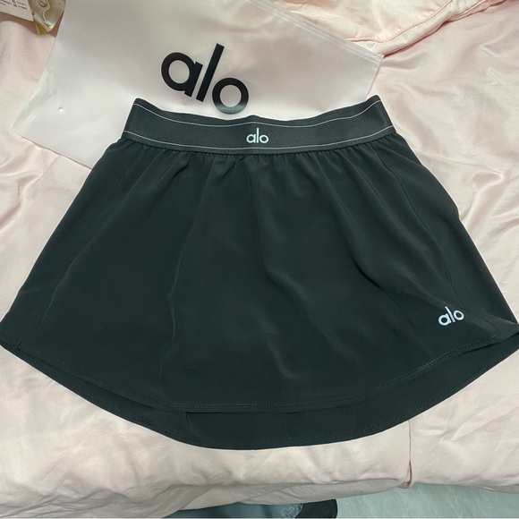 Alo Black Athletic Skirt